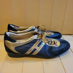 Hogan lizard embellished sneakers